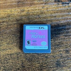 Nintendo DS I Love Horses Game Card